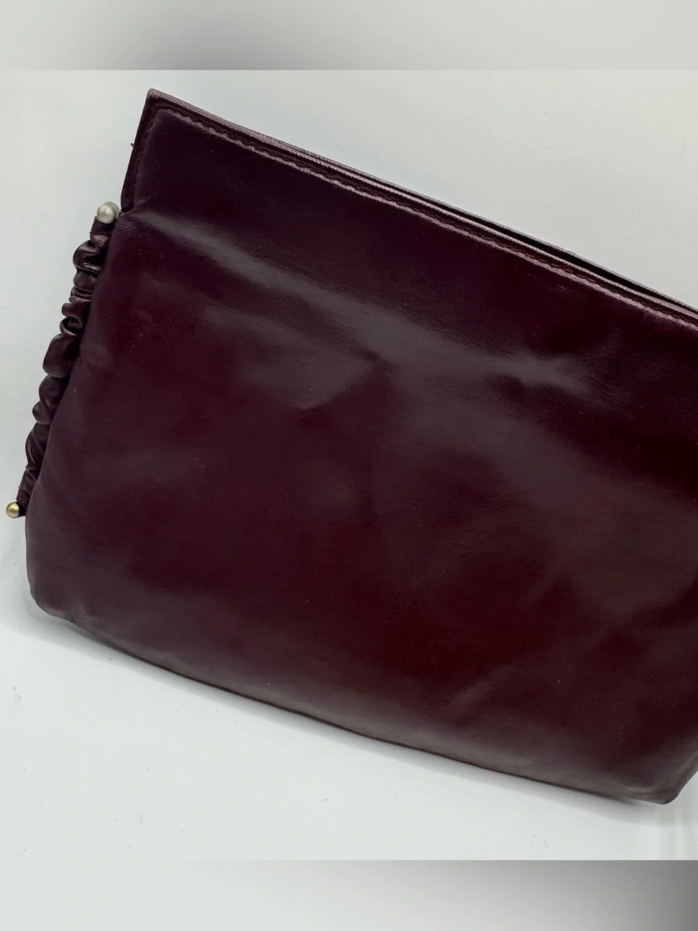 VTG Womens Plum Handbag Wristlet  Whimsygoth Dark Academia Accessory Snaps